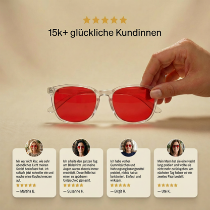 Onvoia MoonSleep™ Rotlichtbrille