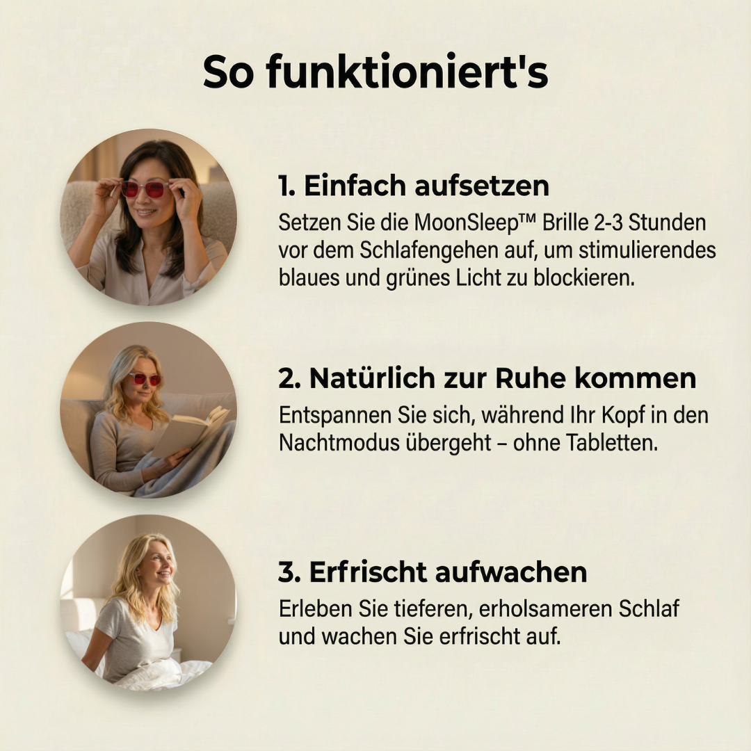 Onvoia MoonSleep™ Rotlichtbrille